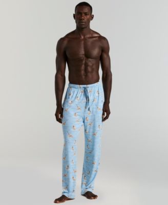 Men's Dog Joggers Sleepwear Pants