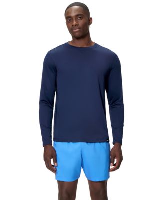 Men's Long-Sleeve Graphic Swim T-Shirt