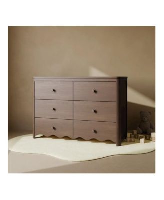 Casablanca 6 Drawer Dresser - Hazelnut