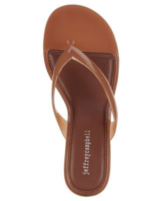 Women's Gigabyte Jelly Thong Wedge Sandals