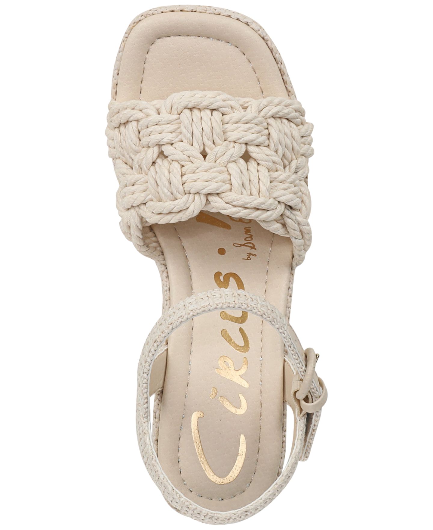 Женские сандалии Circus NY by Sam Edelman Jackie Platform Wedge, цвет: Ванильный — фото 4