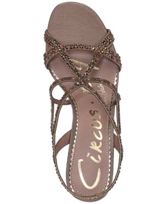 Women's Louisa Strappy Butterfly Rhinestone Dress Sandals