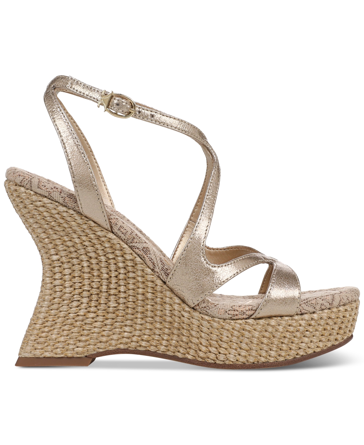 Circus Ny by Sam Edelman Women's Trina Woven Platform Wedge Sandals