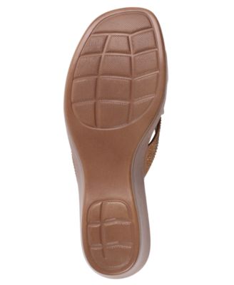 Women's Selva Embellished Round Toe Wedge Sandals