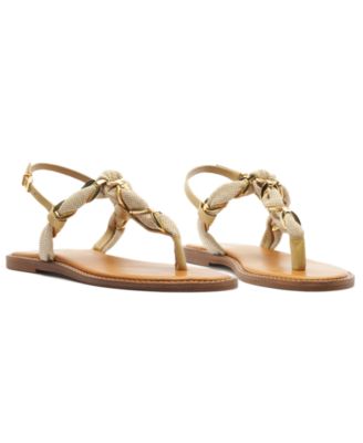 Women's Camellia Round Toe Flat Sandals