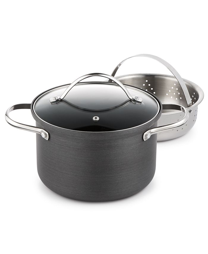 Mainstays Stainless Steel 4 Quart Steamer Pot with Steamer Insert and Lid.