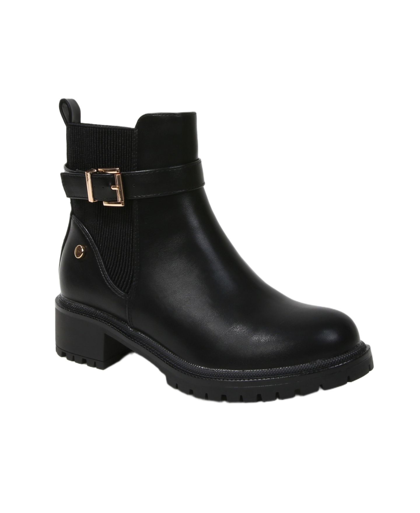Женские ботинки BERNESS Shane Chelsea Booties, цвет: Чёрный — фото 1