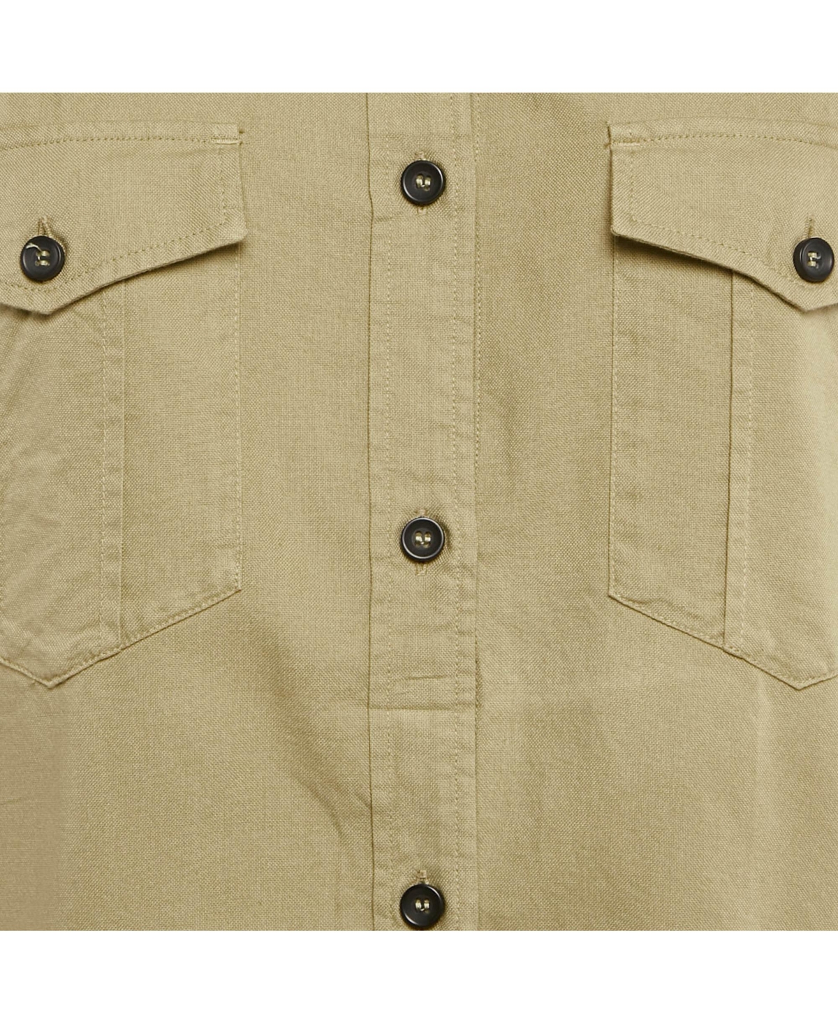 Pre-Owned Isabel Marant Men's Beige Cotton Raw Edge Shirt