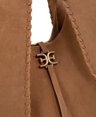 Sylvia Extra Large Suede Shoulder Bag