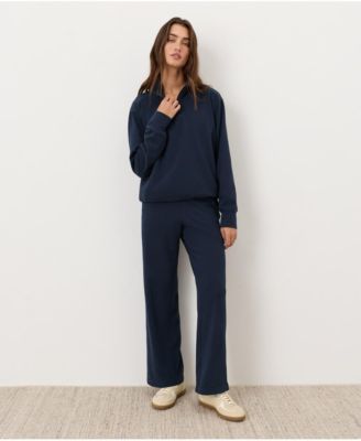 Women's CloudKnit Half Zip Sweatshirts