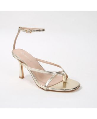 Nadine Strappy Thong Heels