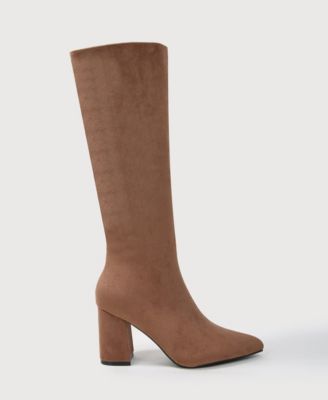 Adele Block Heel Knee High Boots