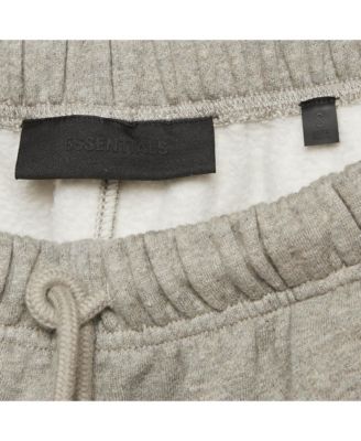 Women's Grey Cotton Knit Fleece Lined Sweatpants