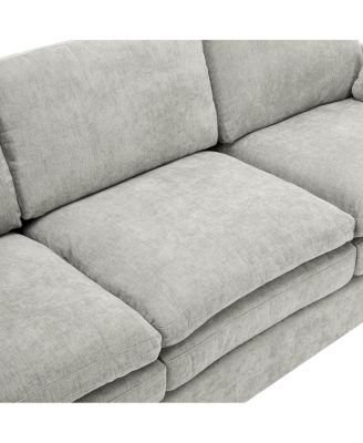  Cozy Upholstered Oversized Comfy Cloud Sofa