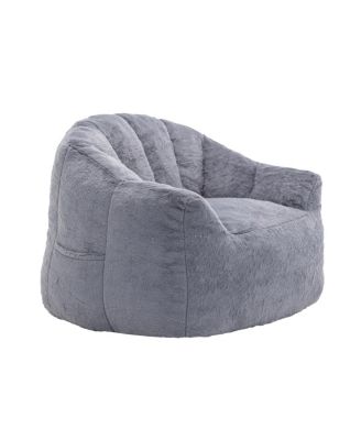 Bean Bag Chair Sofa with Armrests, High-Density Foam Lazy Sofa for Adults