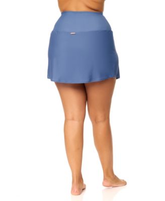 Plus Size Trendy Bravo Swim Skirt
