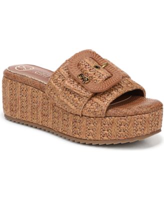 Women's Crysta2 Buckle Platform Wedge Sandals