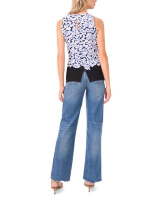 Women's Sleeveless Crewneck Tank Top