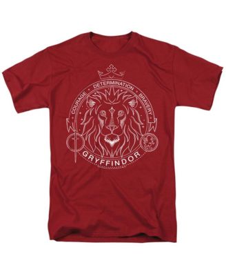 Big & Tall Gryffindor Line Art Badge T Shirt