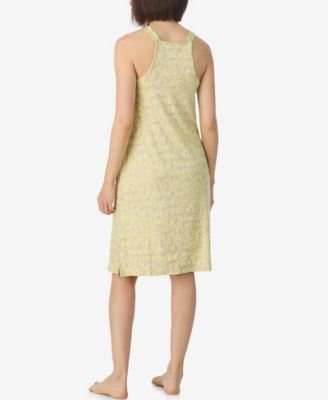 Women's Sleeveless V-Neck Short Chemise Night Dress