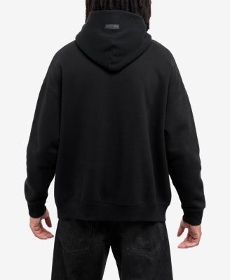 Men's Oversized Drop-Shoulder Long-Sleeve Pullover Hoodie