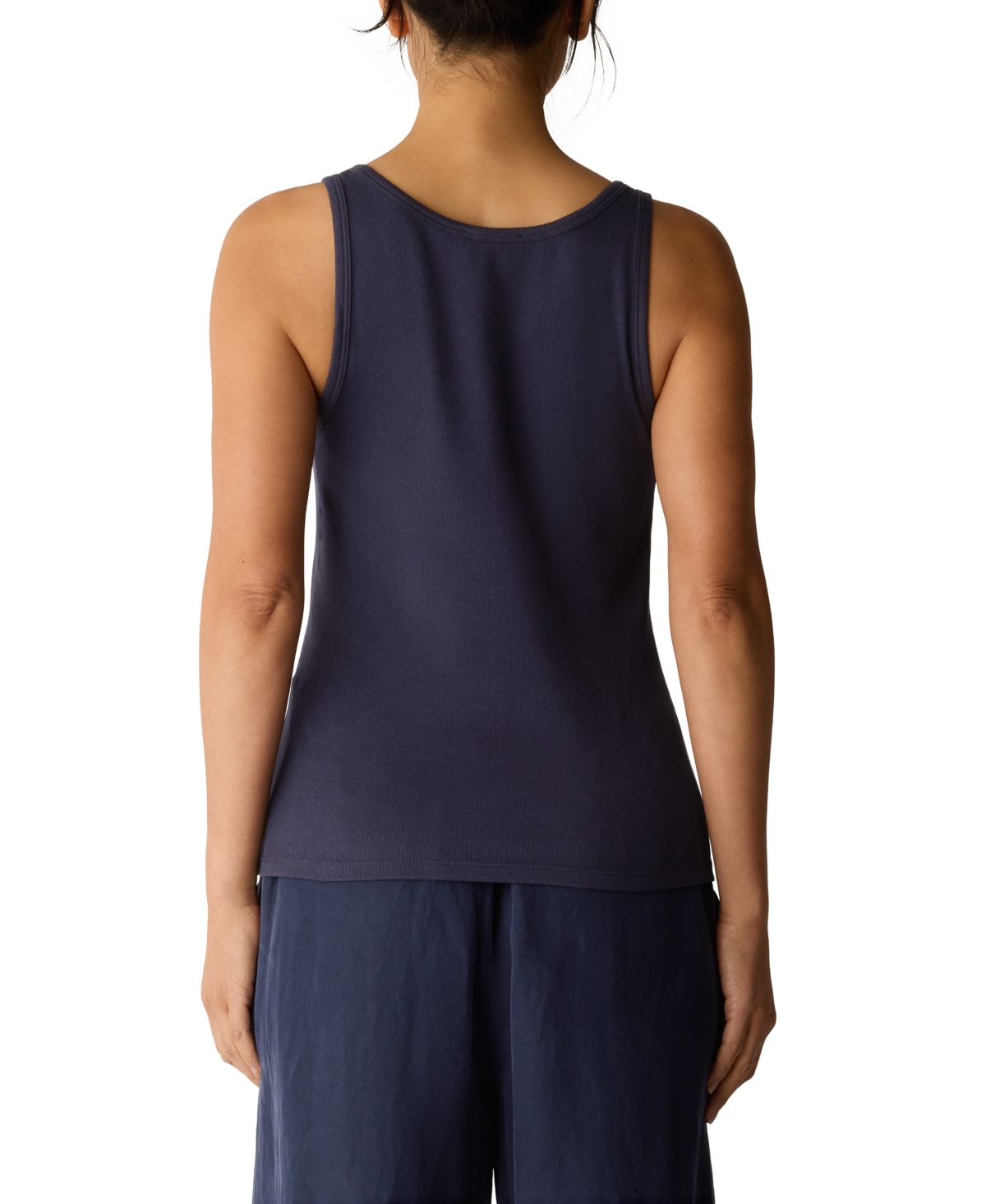 Eileen Fisher Women's Scoop Neck Slim Tank Top