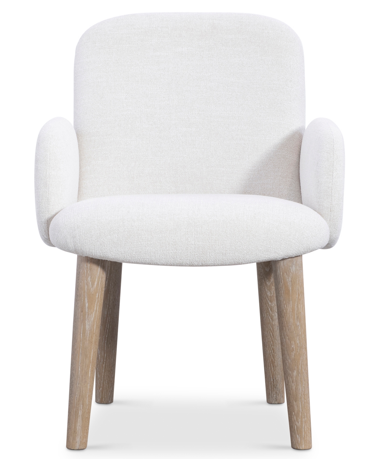 Bernhardt 7-Pc. Wood Loggia Dining Set Round Table and Arm Chairs