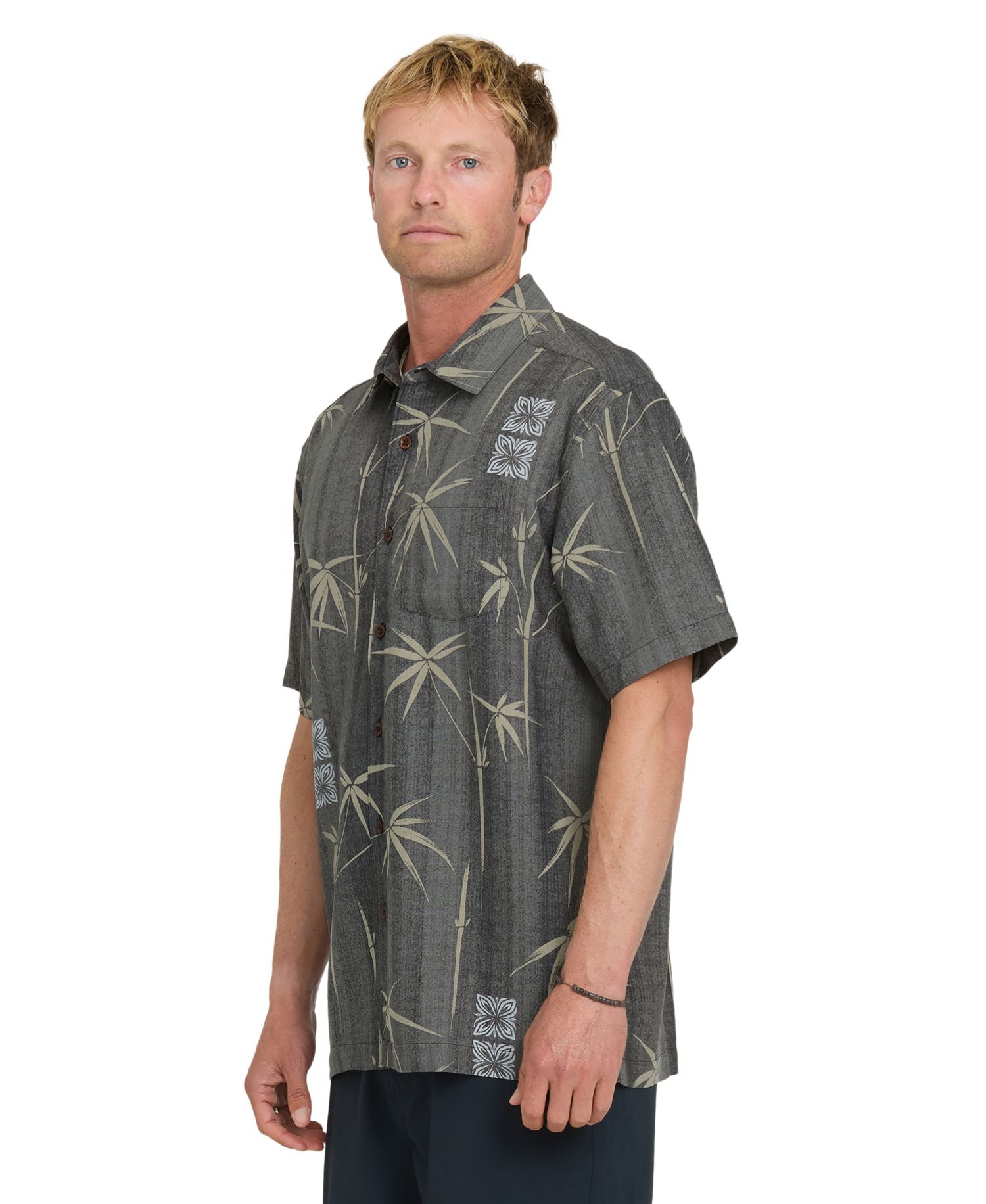 Quiksilver Men's Bamboo Bay Classic-Fit Shirt