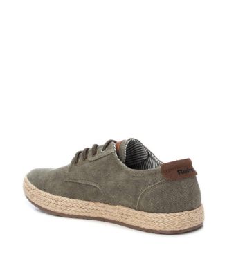 Men's Casual Jute Wrapped Sole Oxfords