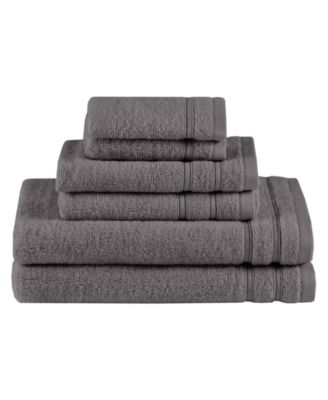 Essential Quick Dry Cotton 6-Pc. Bath Towel Set