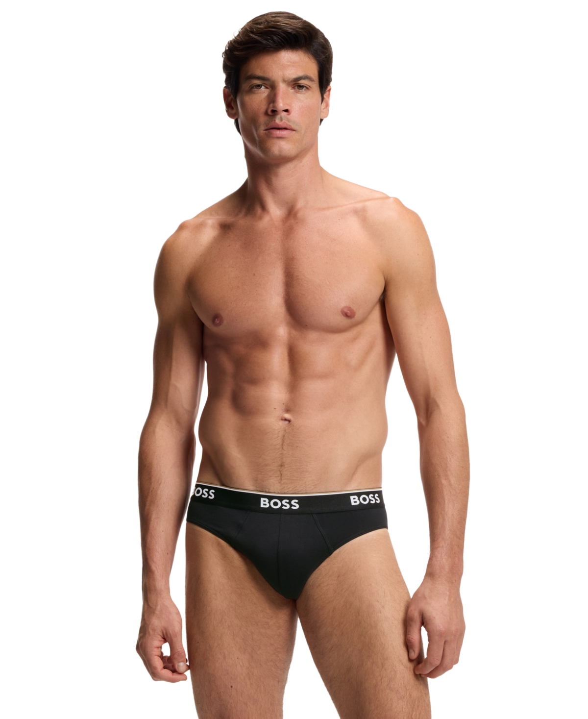 Hugo Boss Men's Power Briefs Underwear, 3-Pack Set