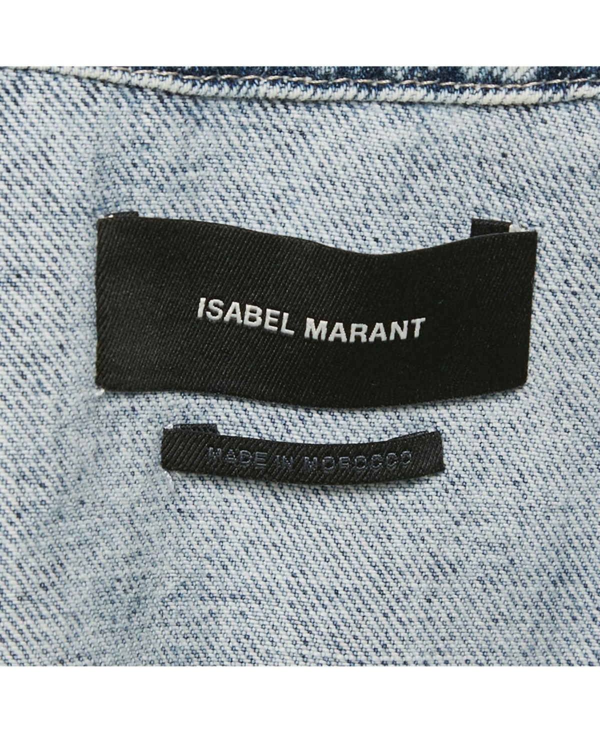 Pre-Owned Isabel Marant Women's Blue Denim Crossover Pauline Jacket