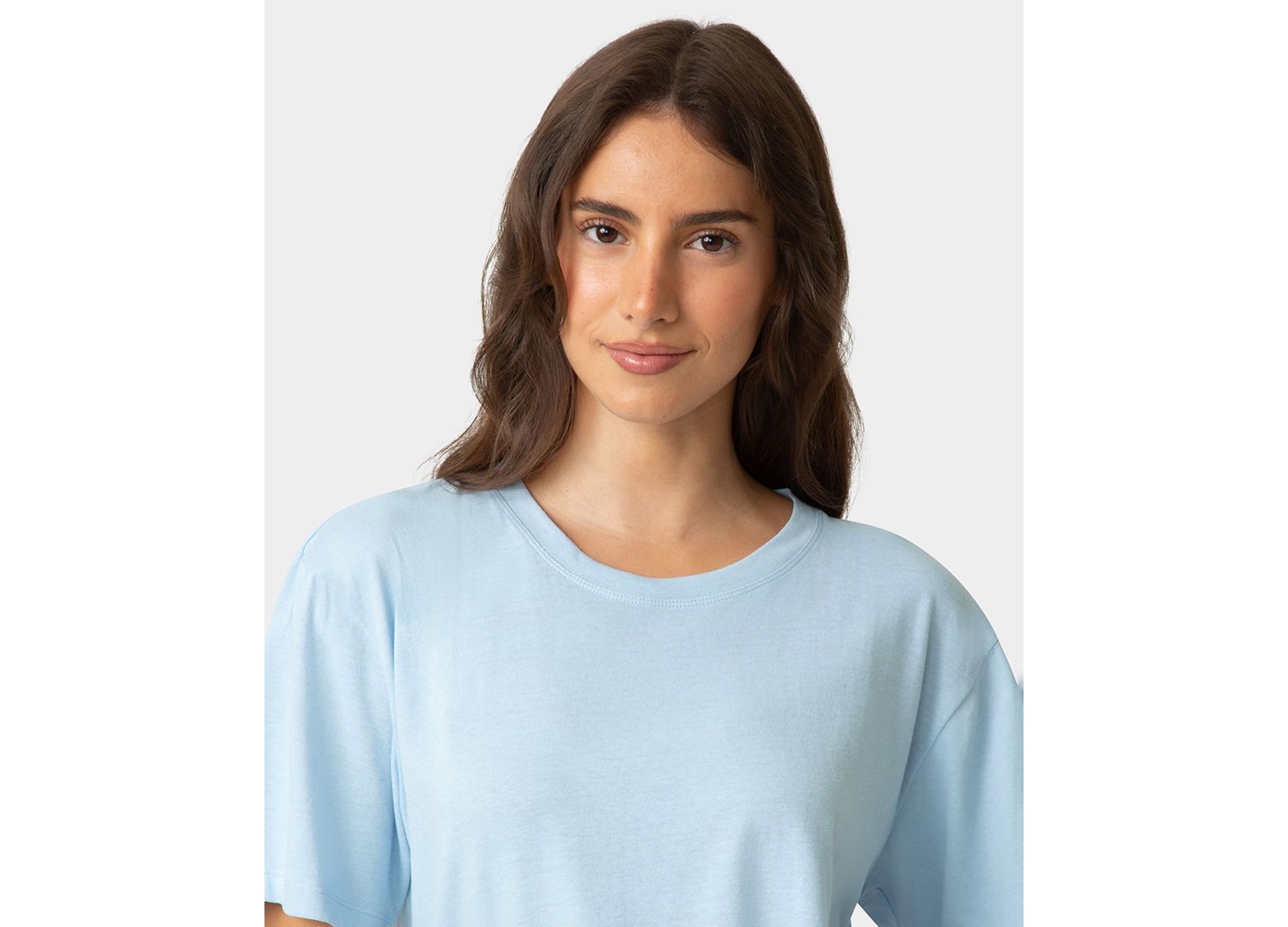 Women's Cotton Short-Sleeve Boxy Sleep T-Shirt