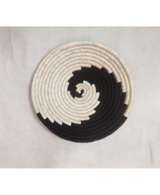 Sabai Grass Wall Basket Decor Boho Hanging Wall Art