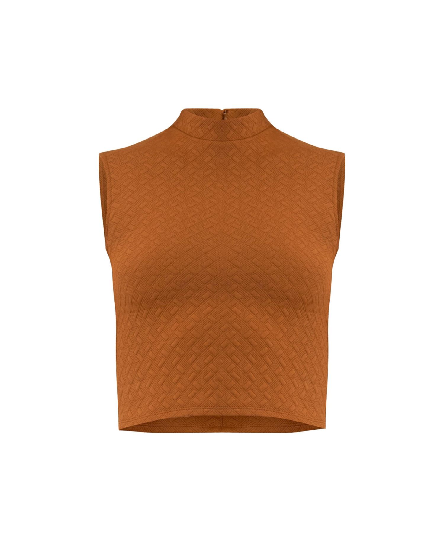Women's Knit Sleeveless Crop Top