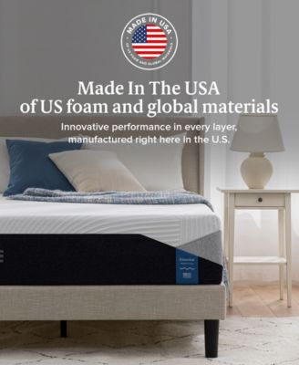 DreamVibe Essential 12" Medium Firm Tight Top Memory Foam Mattress in a Box, Twin XL