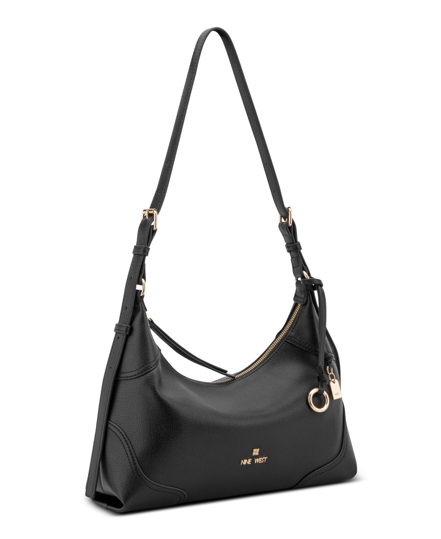 Женская сумка Nine West Allie Convertible Medium Shoulder, цвет: Чёрный — фото 3