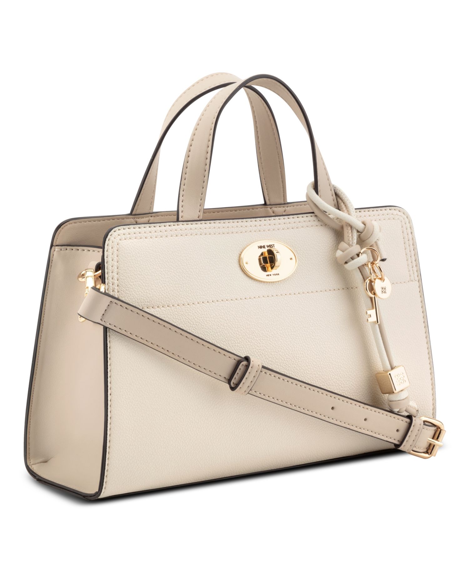 Khora East West Small Satchel Crossbody Bag