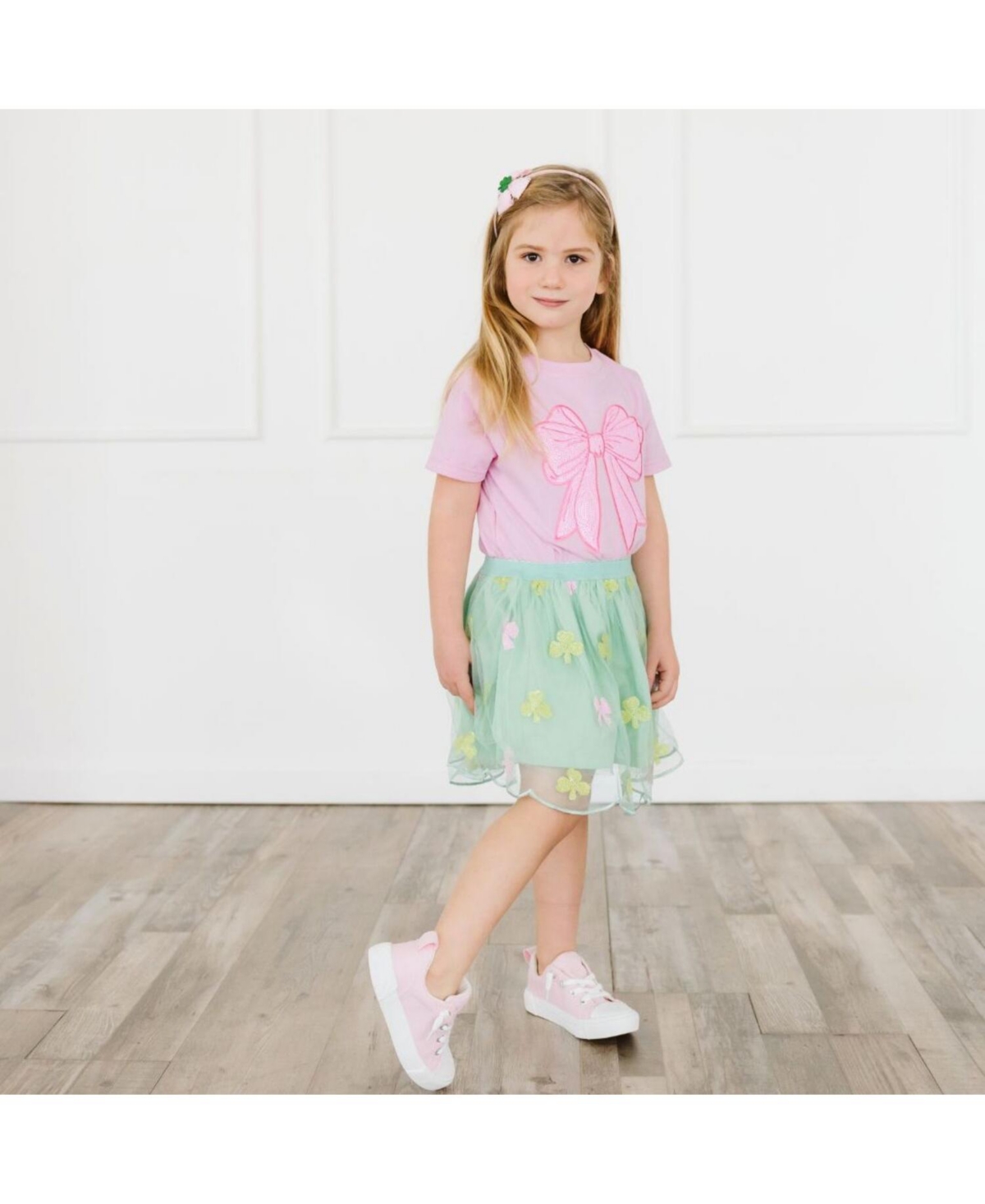 Sweet Wink Baby Girls Shamrock Sequin St. Patrick's Day Tutu