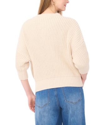 Women's Drop Shoulder Crewneck Sweater