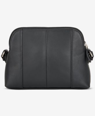 Nappa Leather Dome Crossbody