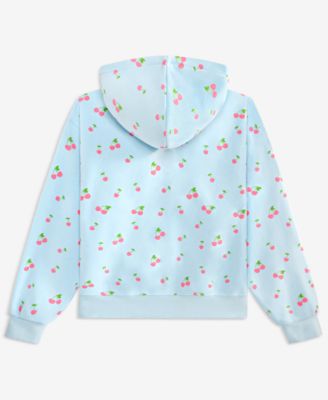 Girls 7-16 Printed Zip Hoodie