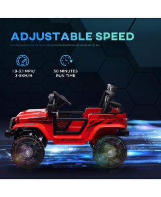 12V Kids Ride On Car with Parent Remote Control for Ages 3 to 6