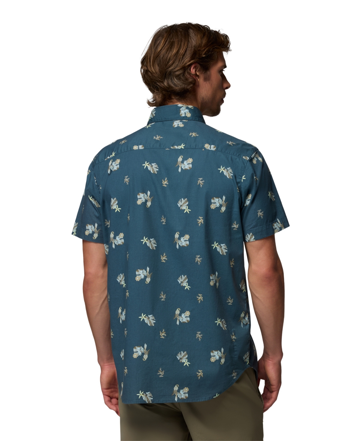 Columbia Men's Rapid Rivers Printed Short Sleeve Shirt