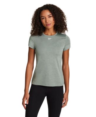 Women's Marled Crewneck Performance T-Shirt