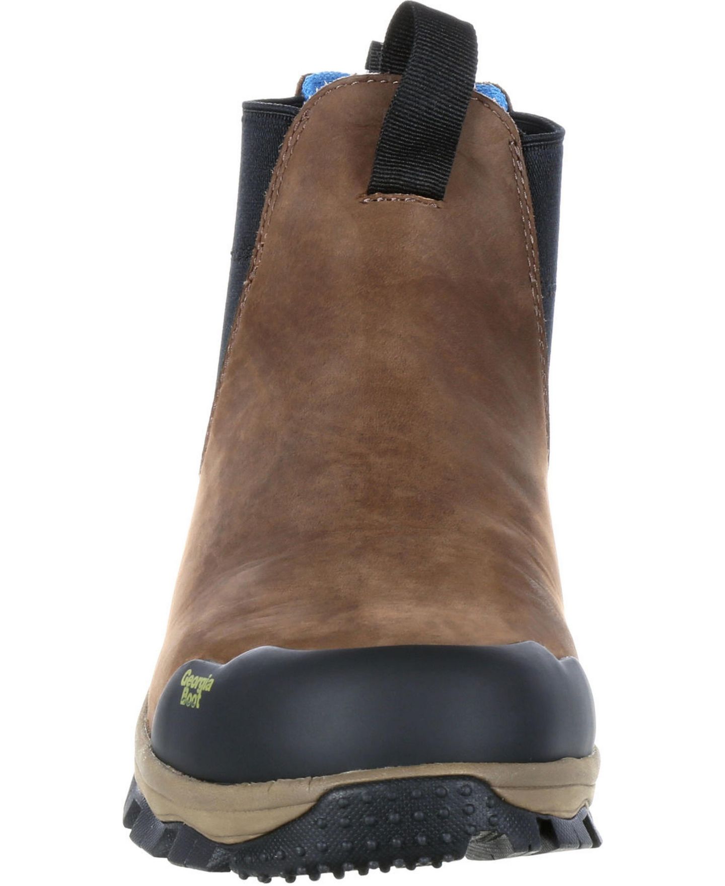 Мужские ботинки GEORGIA BOOT Collar Chelsea Waterproof Work Romeo Boot, цвет: Тёмный коричневый — фото 3