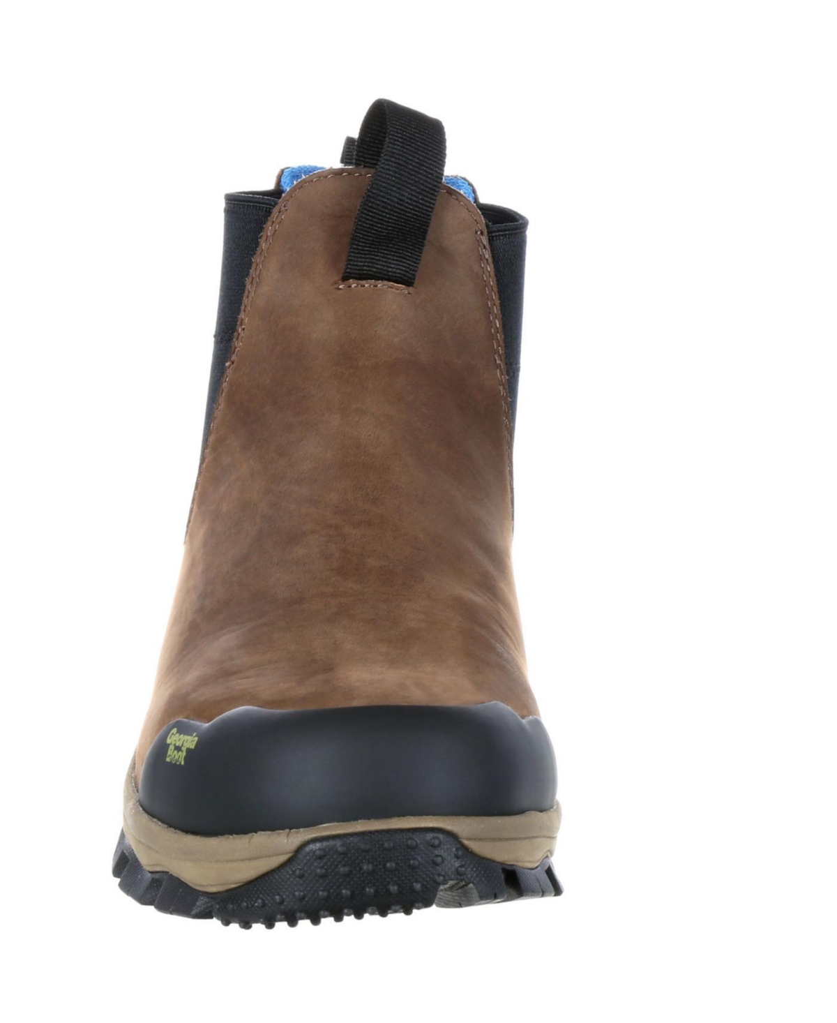 Georgia Boot Men's Blue Collar Chelsea Waterproof Work Romeo