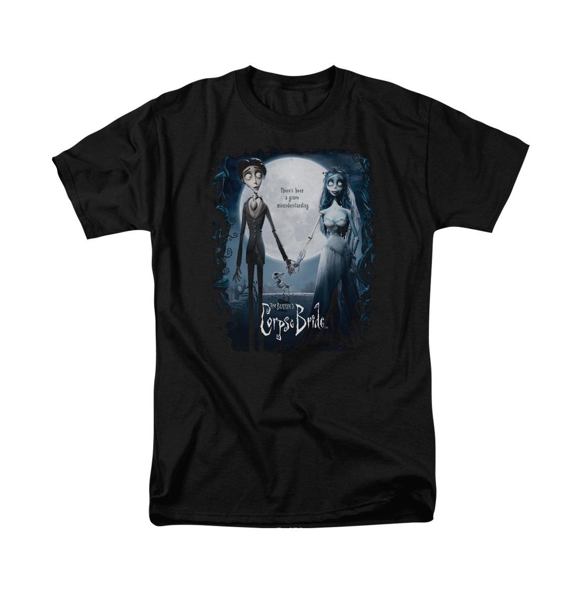 Corpse Bride Men's Poster T Shirt - Black