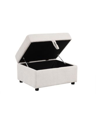 26.6" Ottoman Movable Storage Ottoman Footrest for Living Room, Bedroom