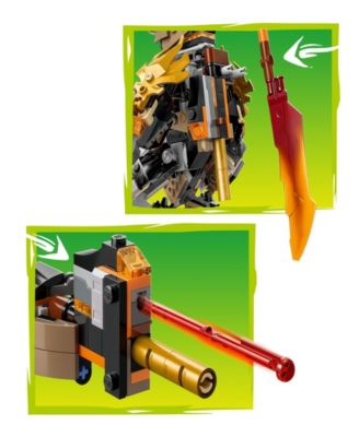 NINJAGO Cole's Mission Mech Dragon Zane Building Toy 71854, 364 Pieces